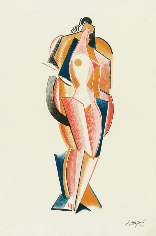 After Auguste Rodin - Abstract Nude
