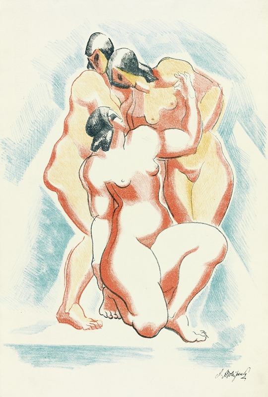 After Auguste Rodin - Nude 1