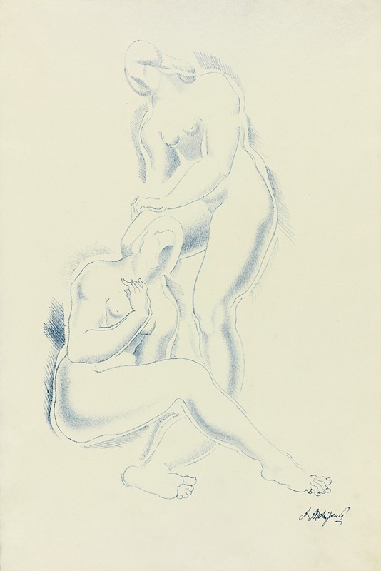 After Auguste Rodin - Nude 2