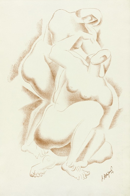 After Auguste Rodin - Nude 4