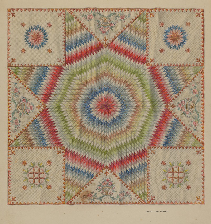 Francis Law Durand - Pieced Quilt