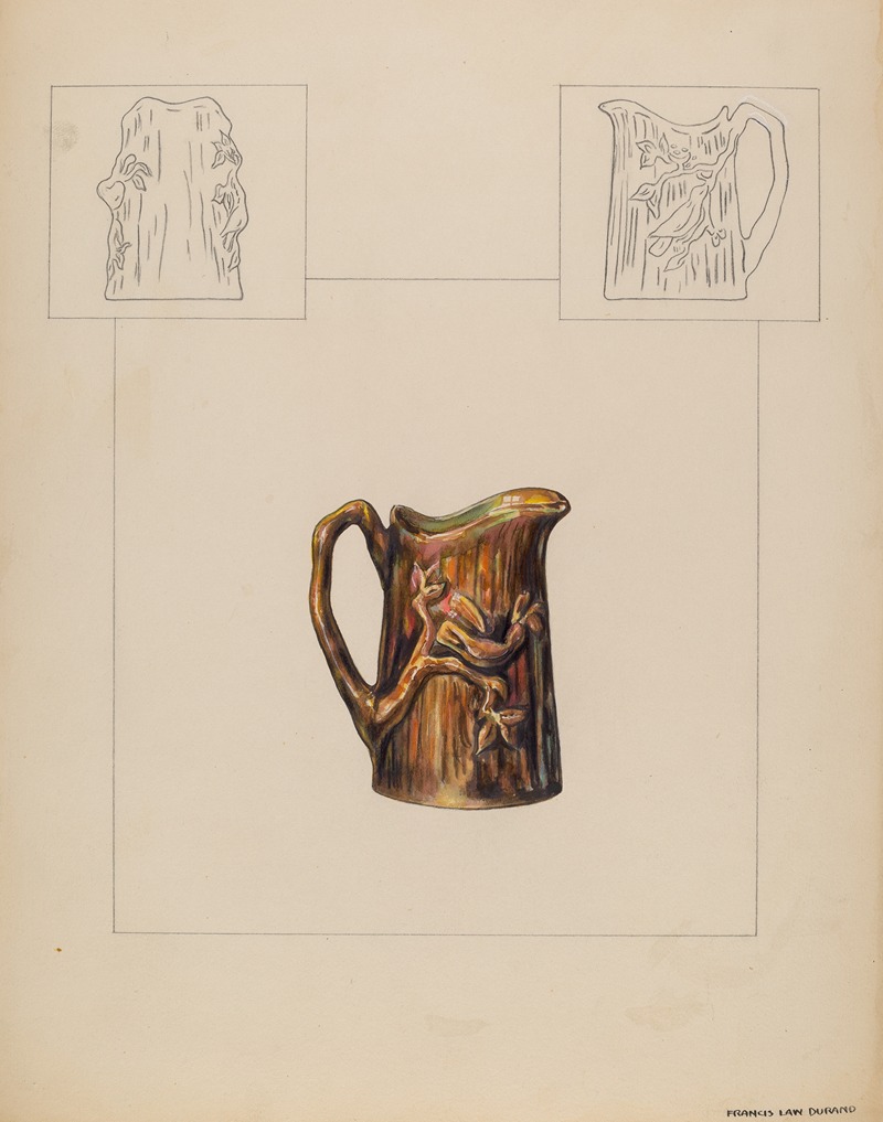 Francis Law Durand - Pitcher (Individual Creamer)