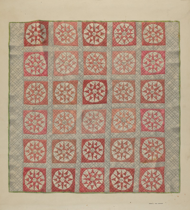 Francis Law Durand - Quilt (Crib Quilt)