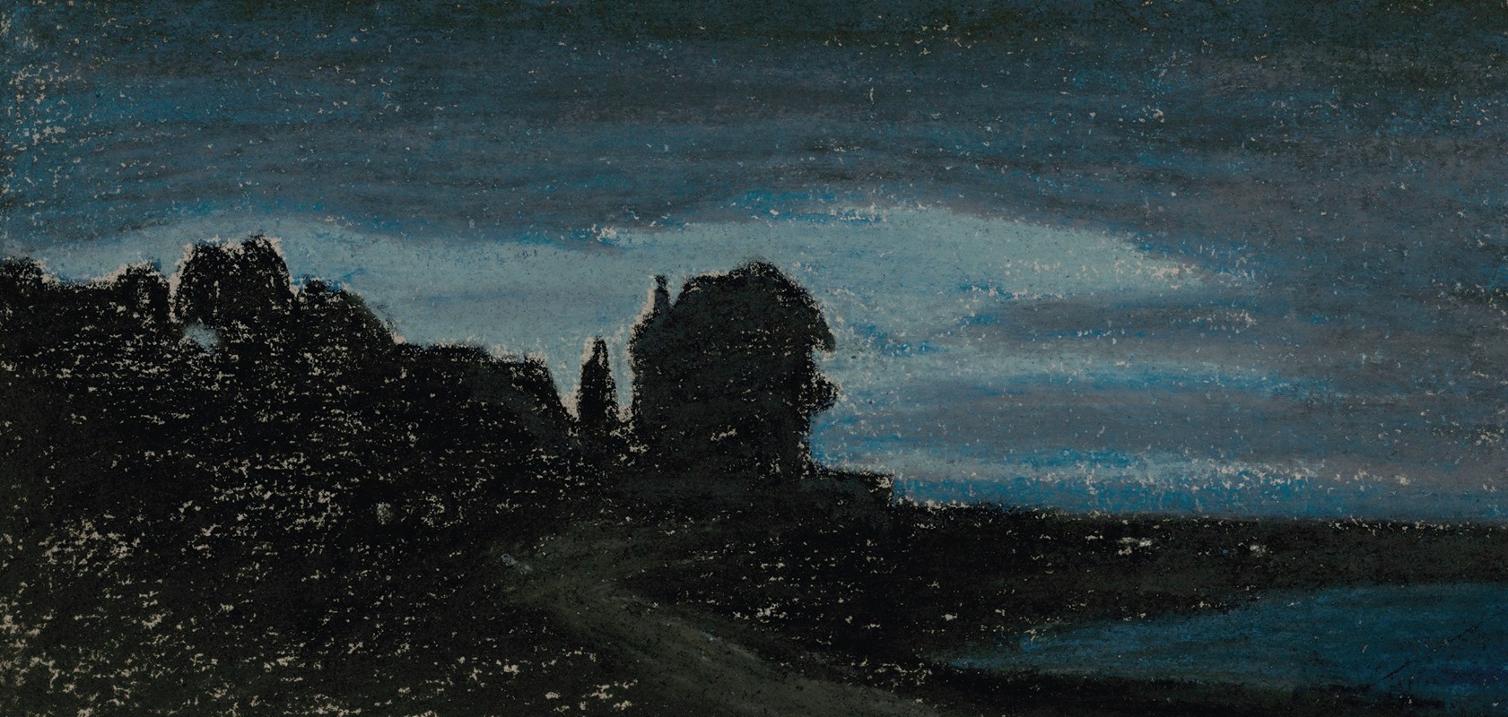 Claude Monet - Yport, la nuit