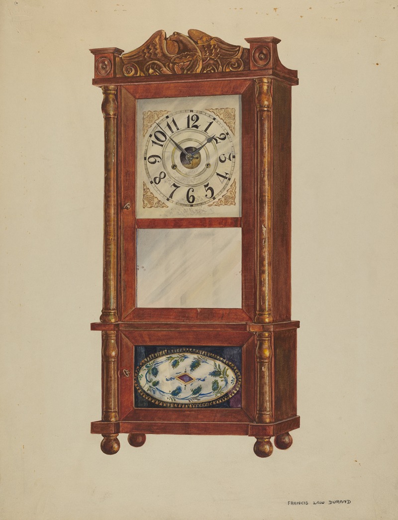 Francis Law Durand - Shelf Clock