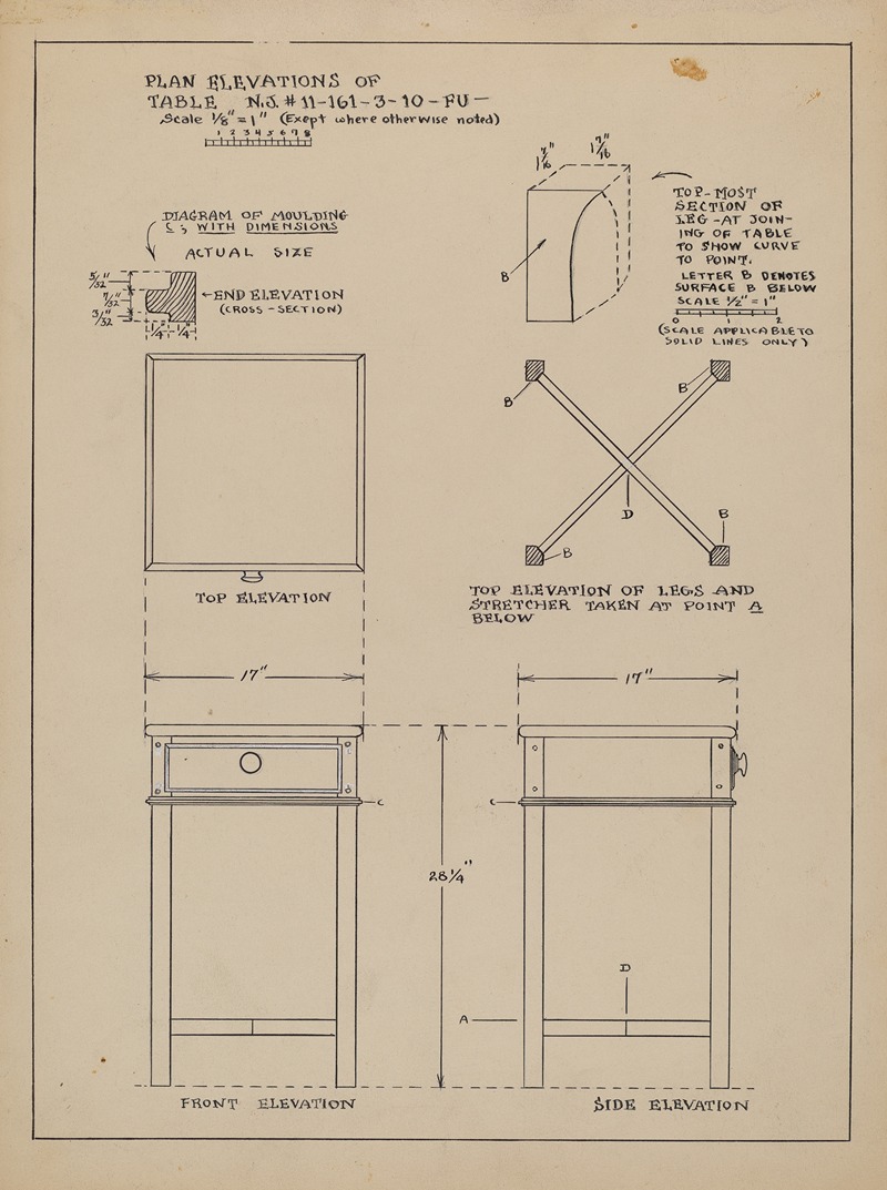 Francis Law Durand - Table (Occassional)