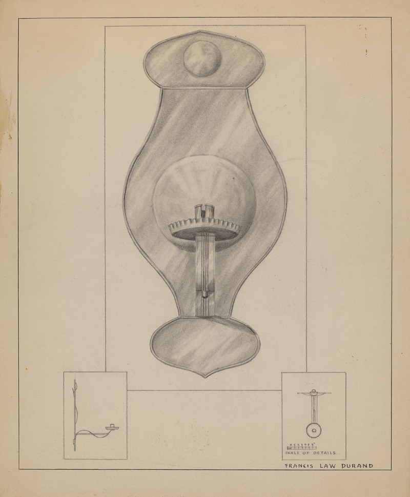 Francis Law Durand - Wall Sconce