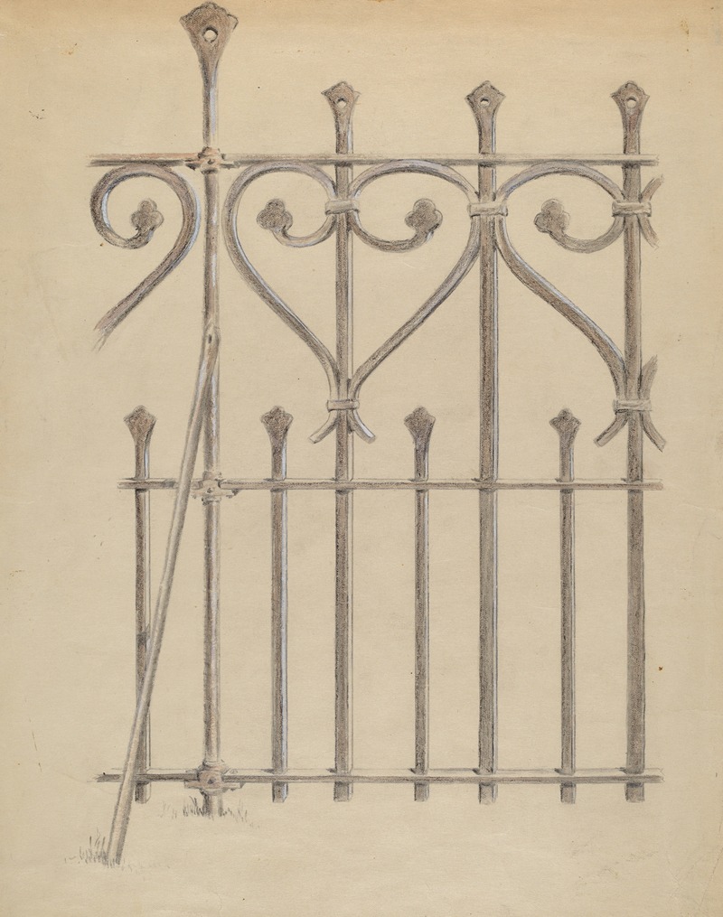 Francis Law Durand - Wrought Iron Fence