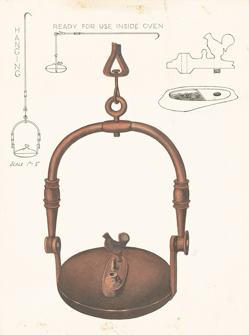 Frank Eiseman - Amana Baker’s Oven Lamp