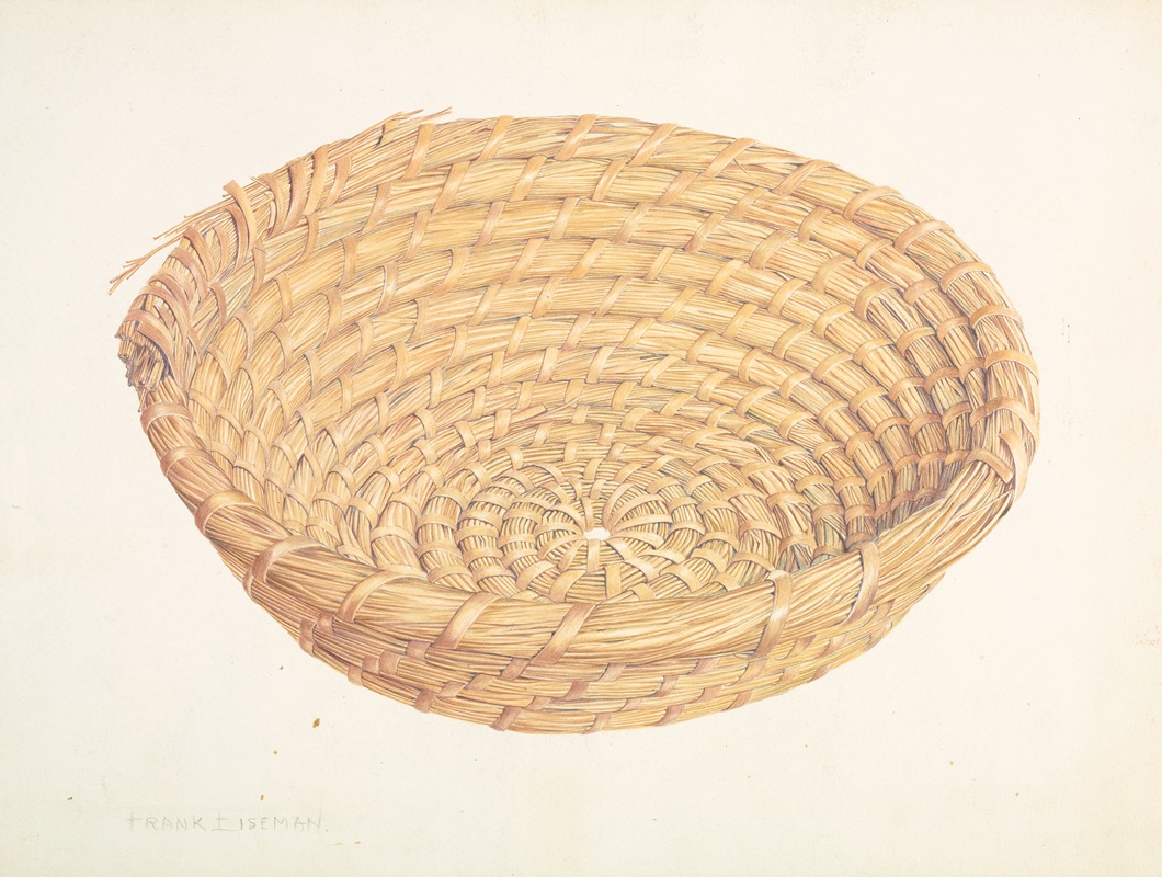 Frank Eiseman - Amana Bread-raising Basket