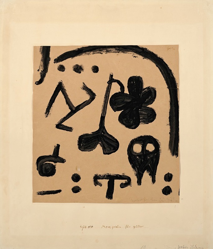 Paul Klee - Merkzeichen für später