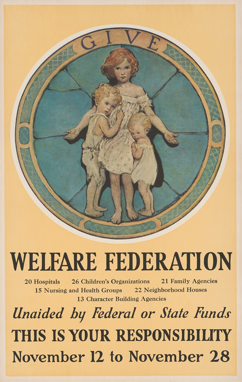 Jessie Willcox Smith - Give – welfare federation
