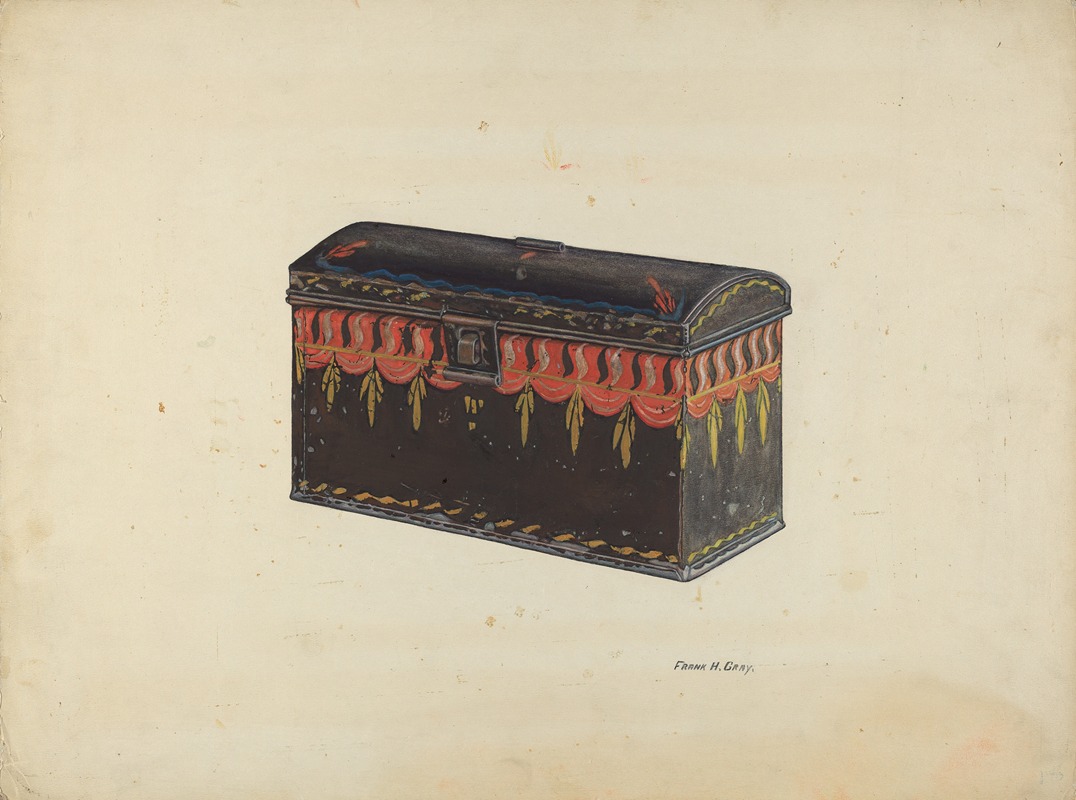 Frank Gray - Toleware Tin Box