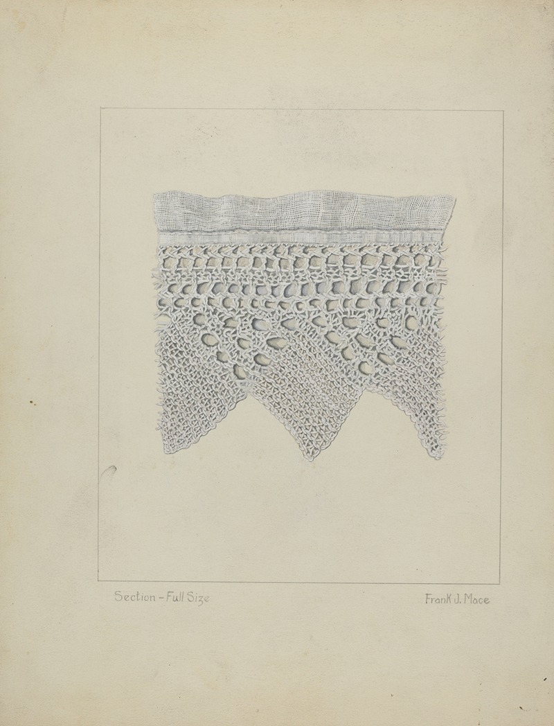 Frank J. Mace - Knitted Lace Edging