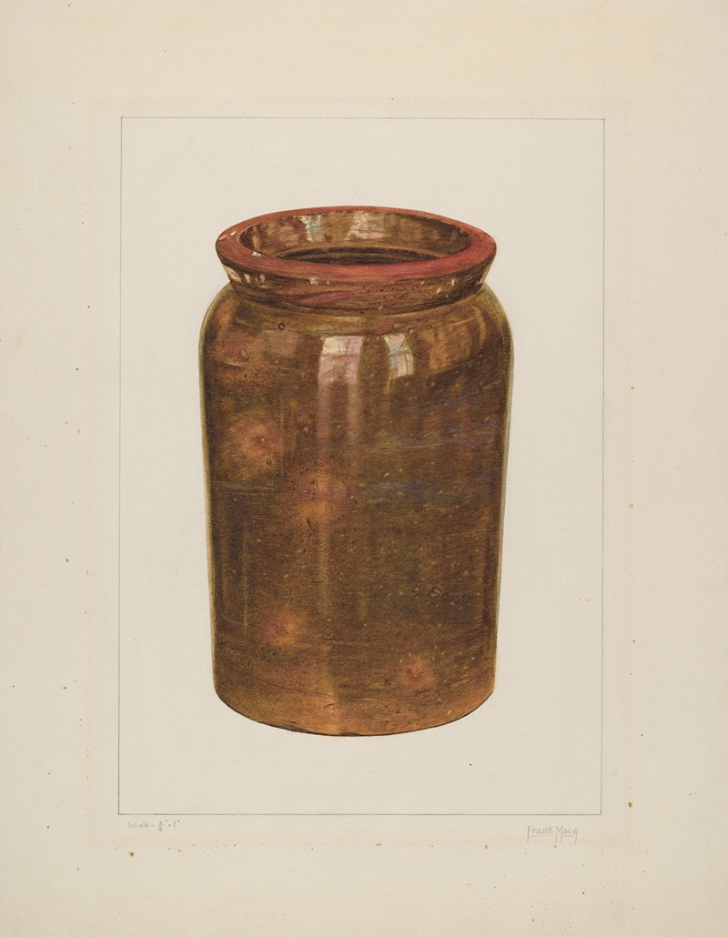 Frank J. Mace - Preserving Jar