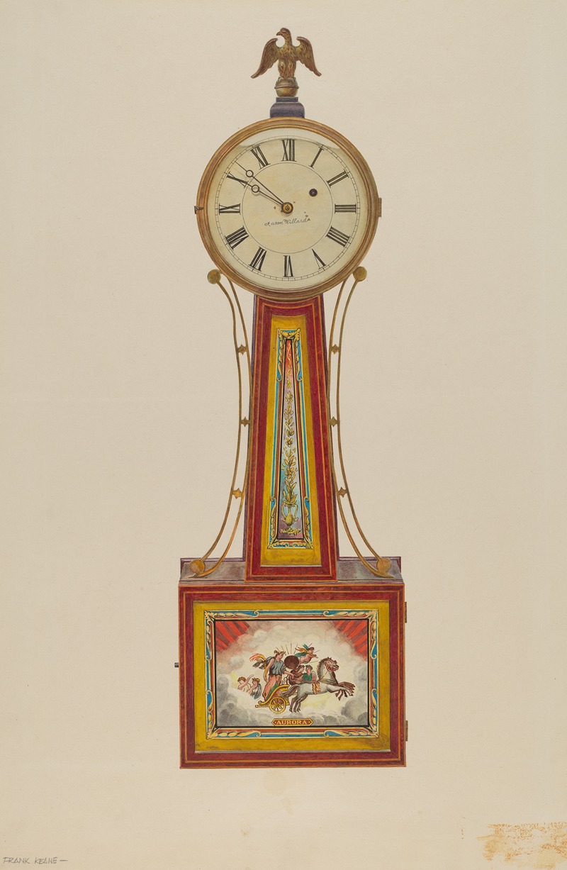 Frank M. Keane - Banjo Clock