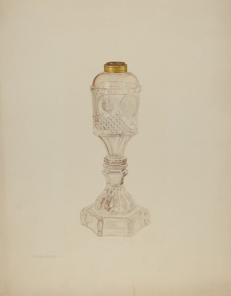 Frank M. Keane - Glass Lamp