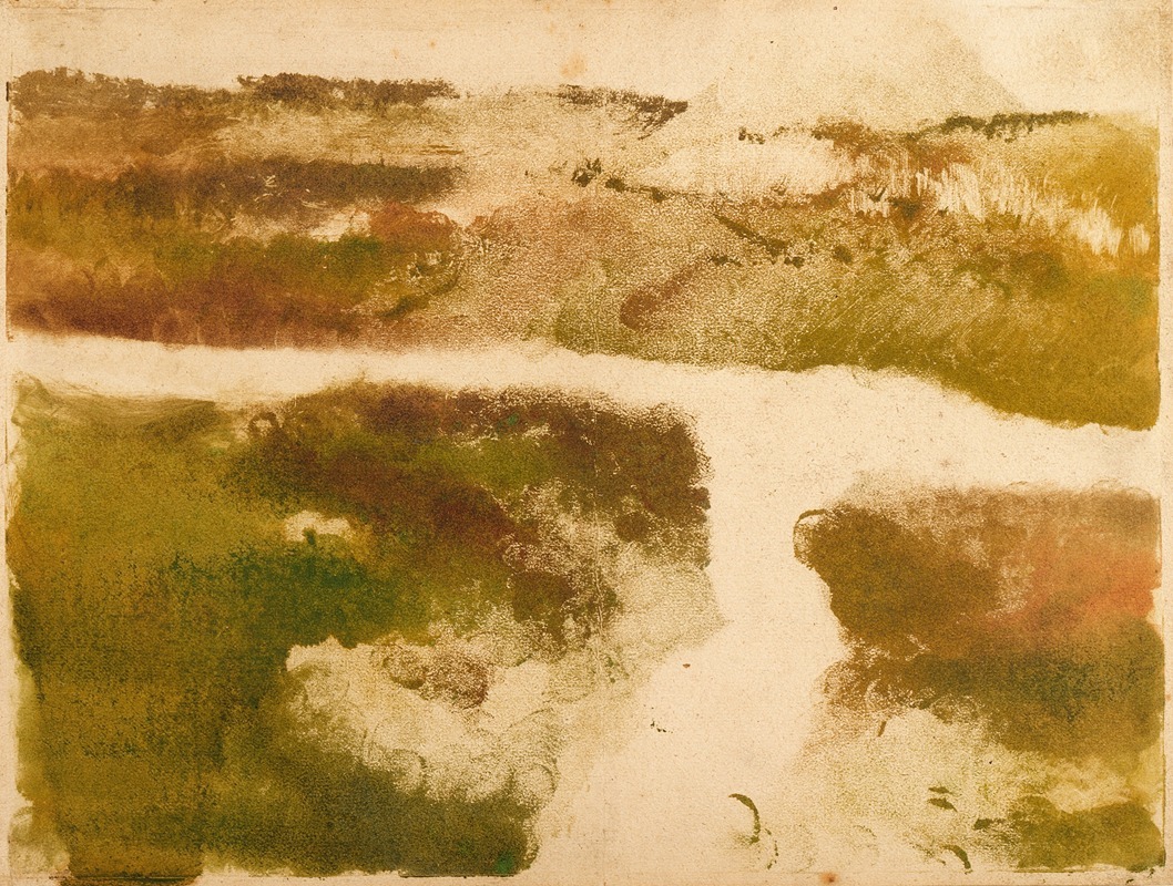 Edgar Degas - Mountain Landscape