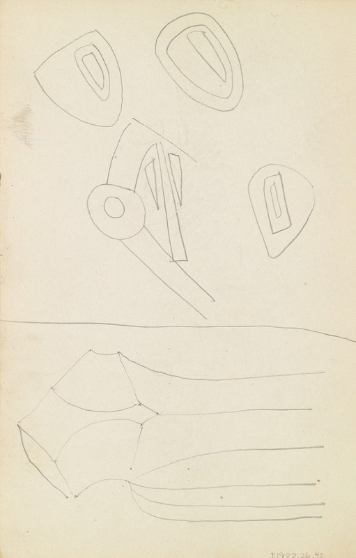 Henri Gaudier-Brzeska - Five Abstract Sketches
