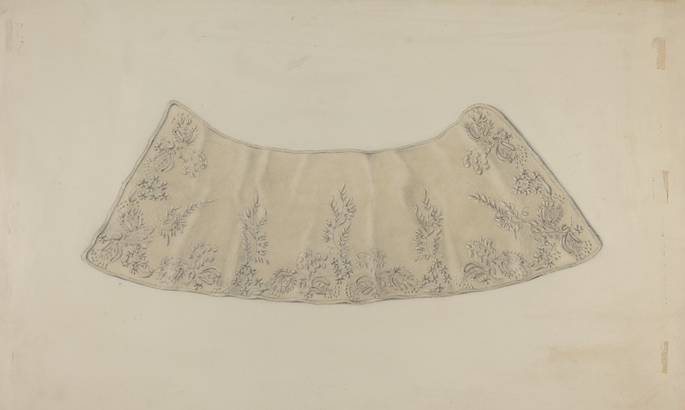 Frank Nelson - Embroidered Lace Collar