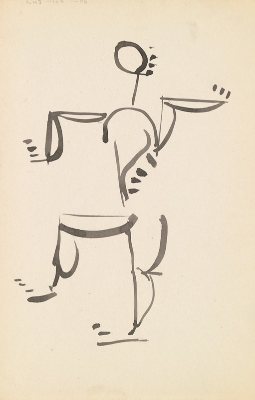 Henri Gaudier-Brzeska - Male Dancing Figure