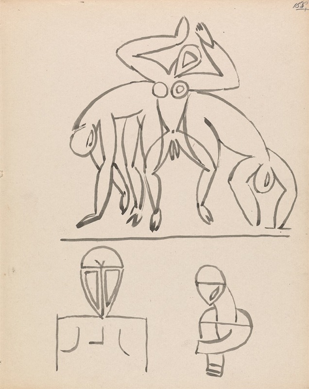 Henri Gaudier-Brzeska - Nine Figure Studies