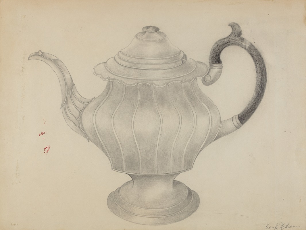 Frank Nelson - Pewter Teapot