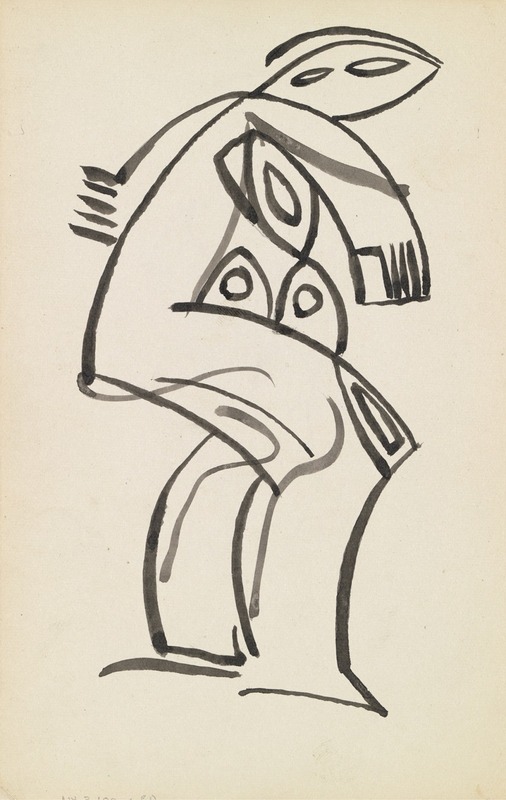 Henri Gaudier-Brzeska - Study of a Female Figure