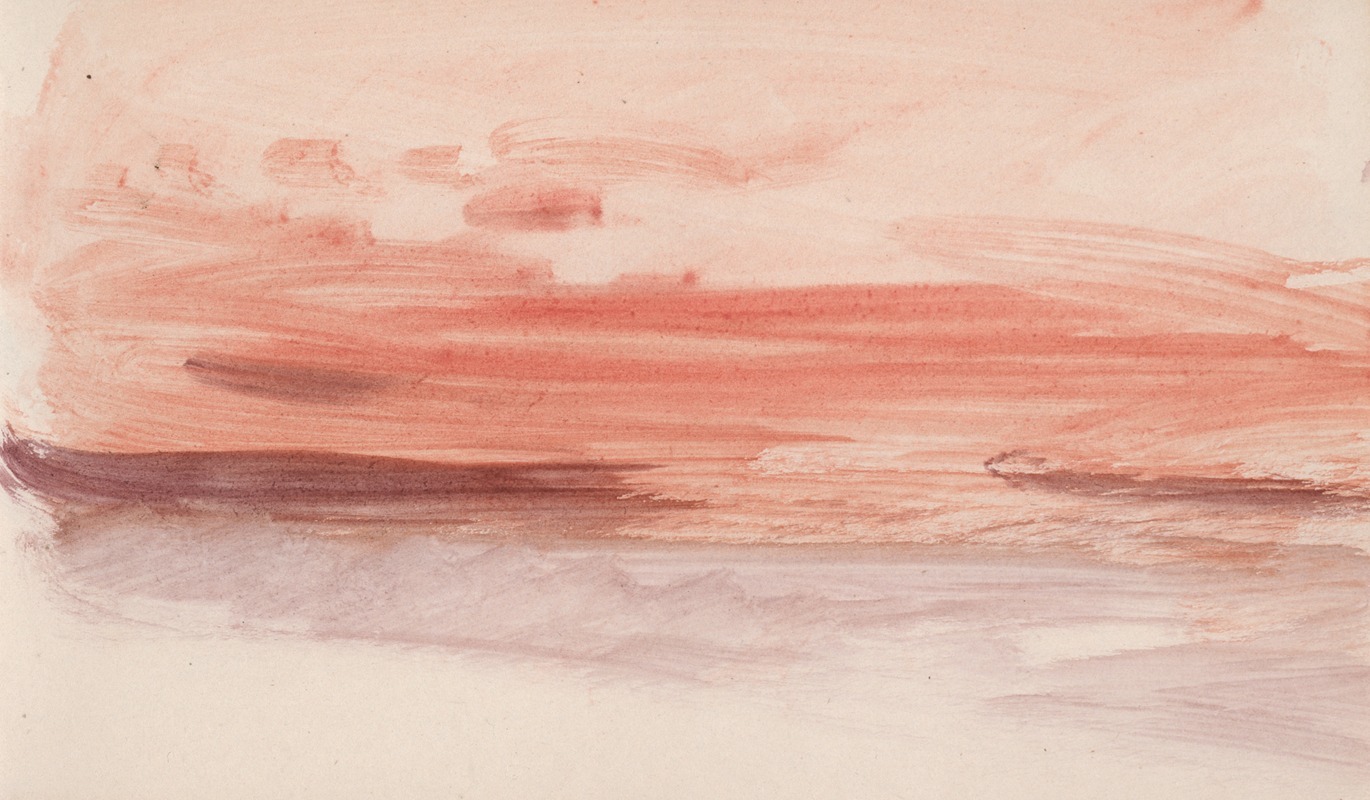 Joseph Mallord William Turner - The Channel Sketchbook 12