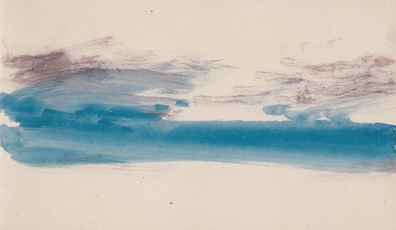 Joseph Mallord William Turner - The Channel Sketchbook 14