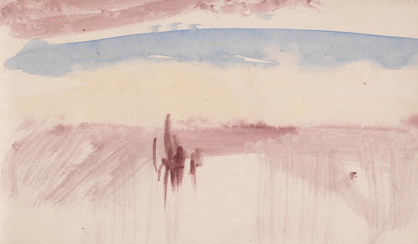 Joseph Mallord William Turner - The Channel Sketchbook 16