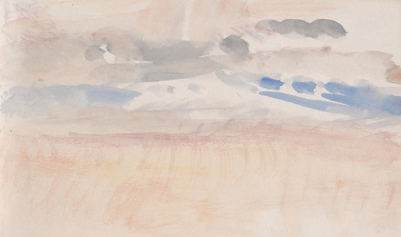Joseph Mallord William Turner - The Channel Sketchbook 18