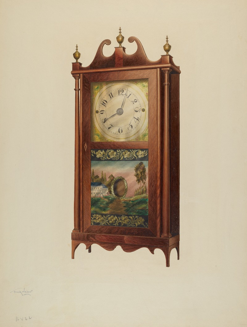 Frank Wenger - Shelf Clock