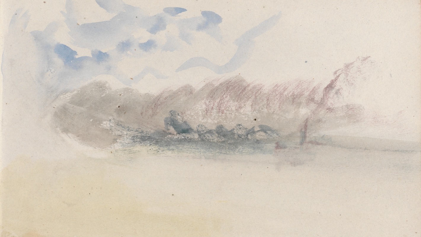 Joseph Mallord William Turner - The Channel Sketchbook 40