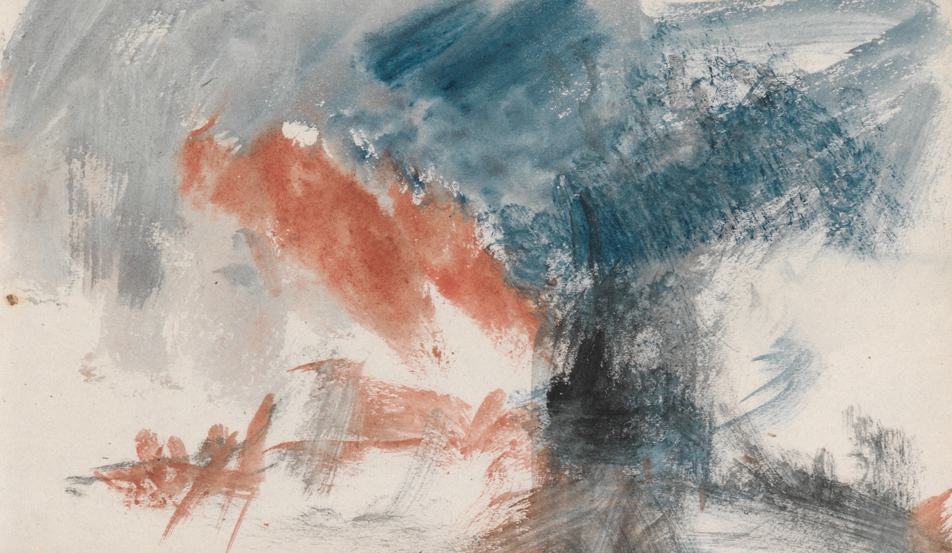 Joseph Mallord William Turner - The Channel Sketchbook 42