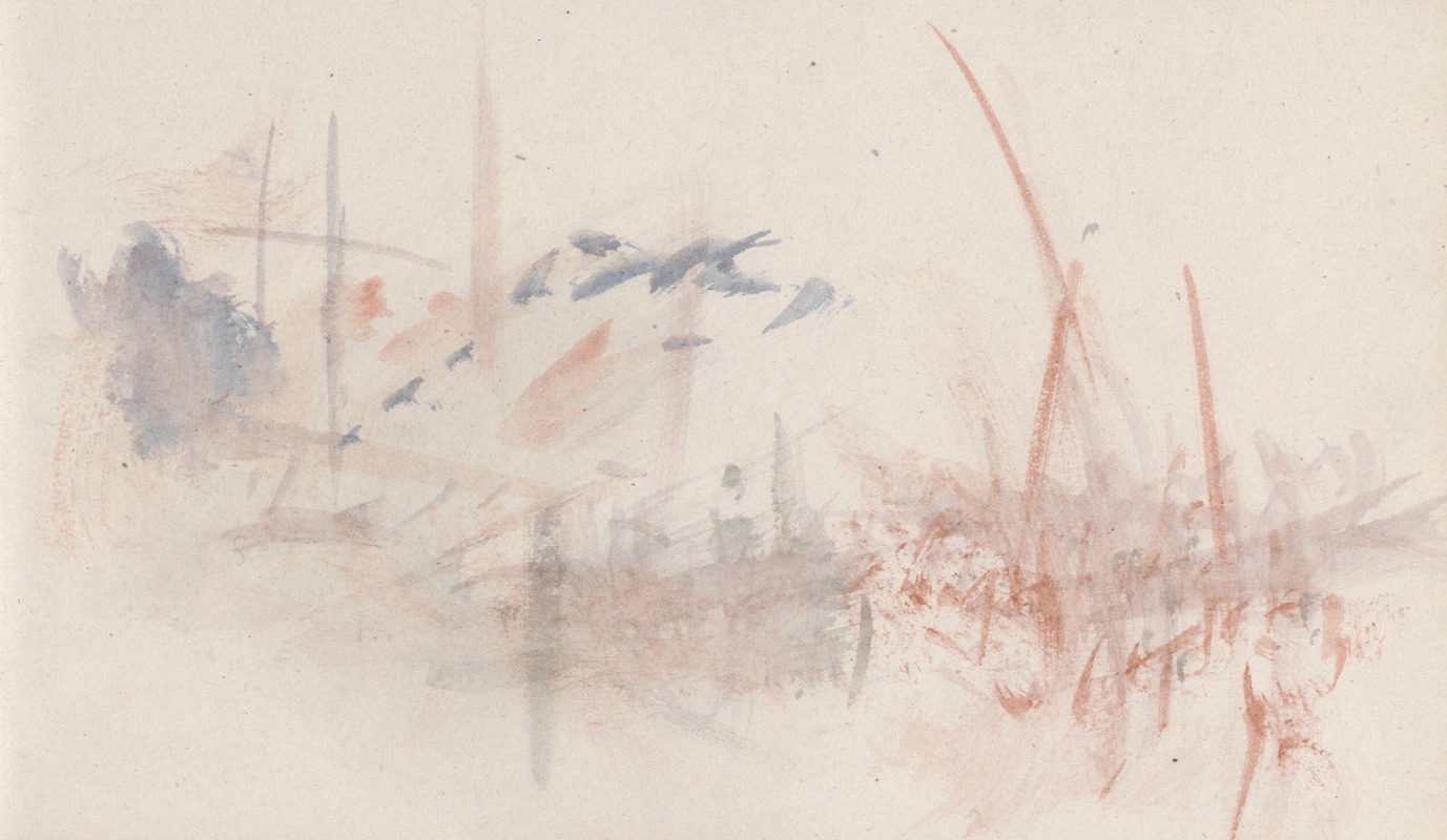 Joseph Mallord William Turner - The Channel Sketchbook 43