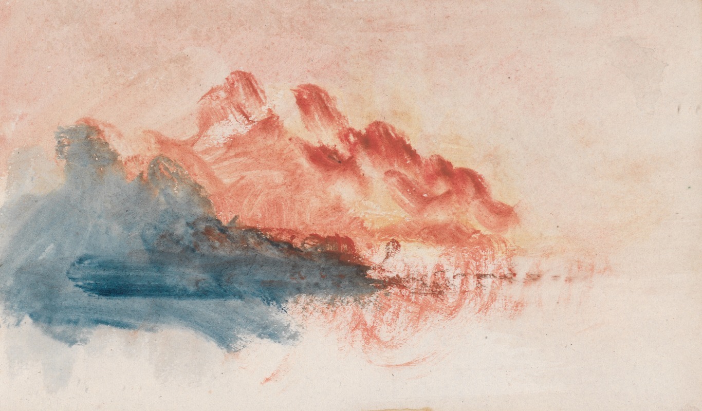 Joseph Mallord William Turner - The Channel Sketchbook 45