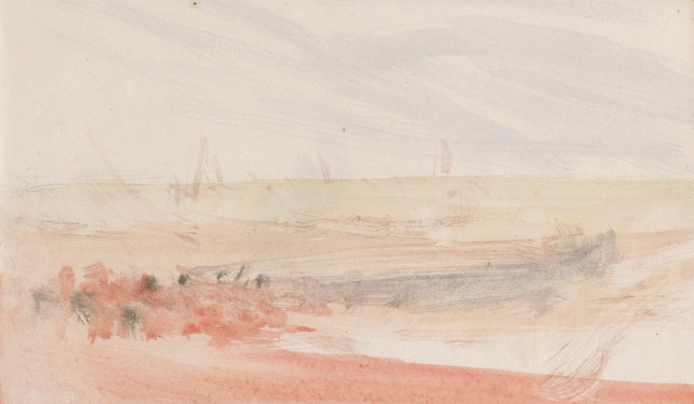 Joseph Mallord William Turner - The Channel Sketchbook 47