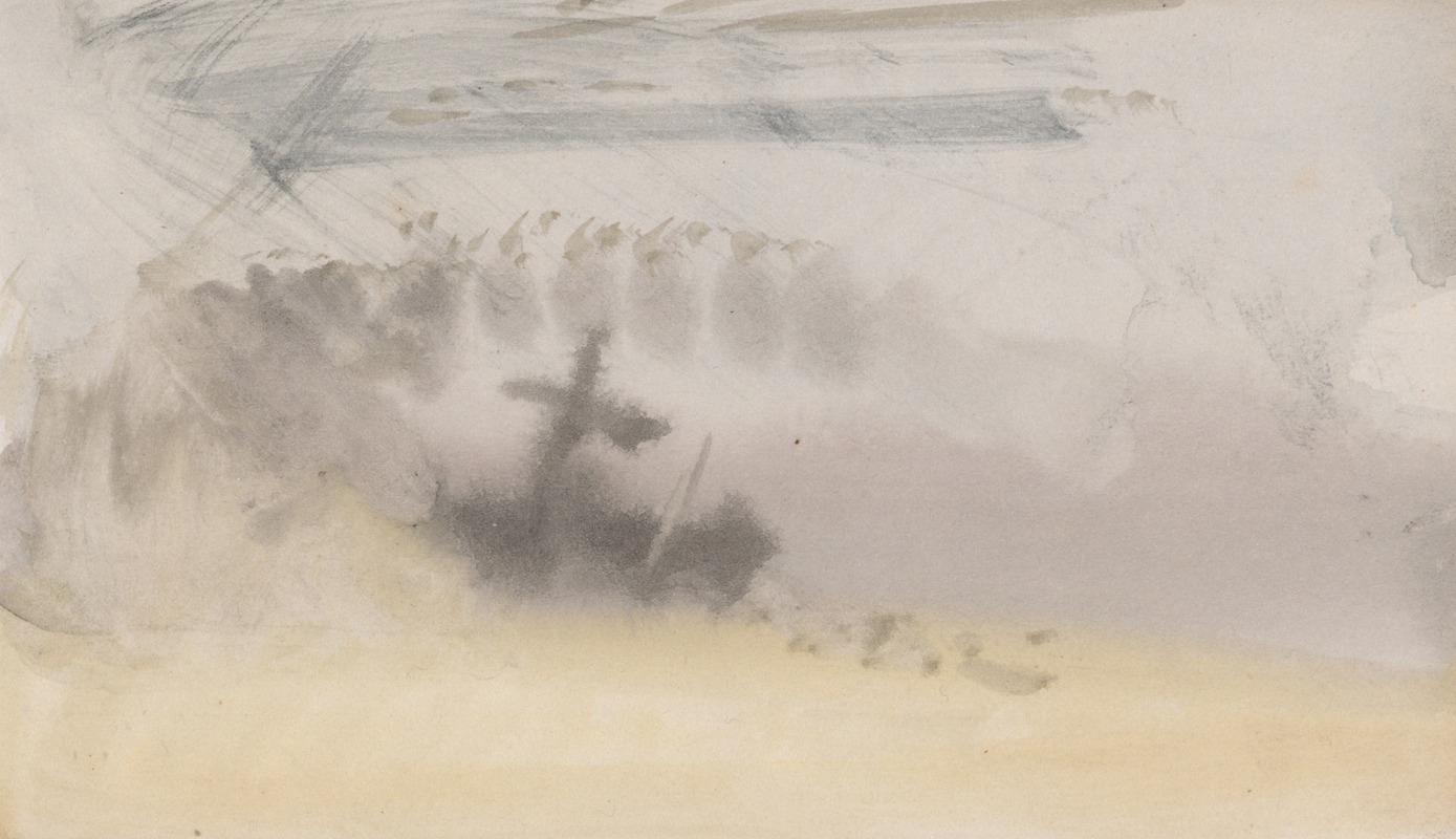 Joseph Mallord William Turner - The Channel Sketchbook 49