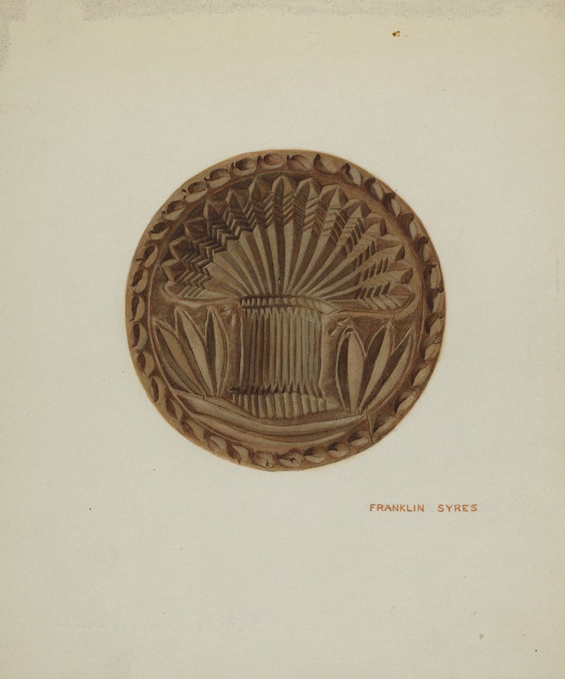 Franklyn Syres - Pa. German Butter Mold