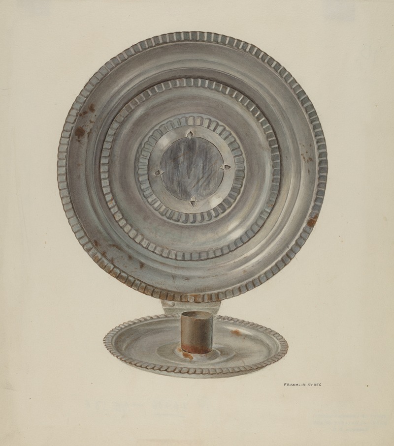 Franklyn Syres - Tin Candle Sconce