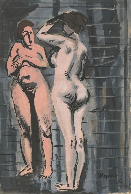 Cyprián Majerník - Two Female Nudes