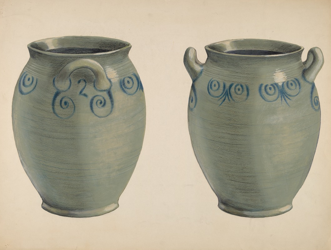 Fred Weiss - Two-Handled Crock