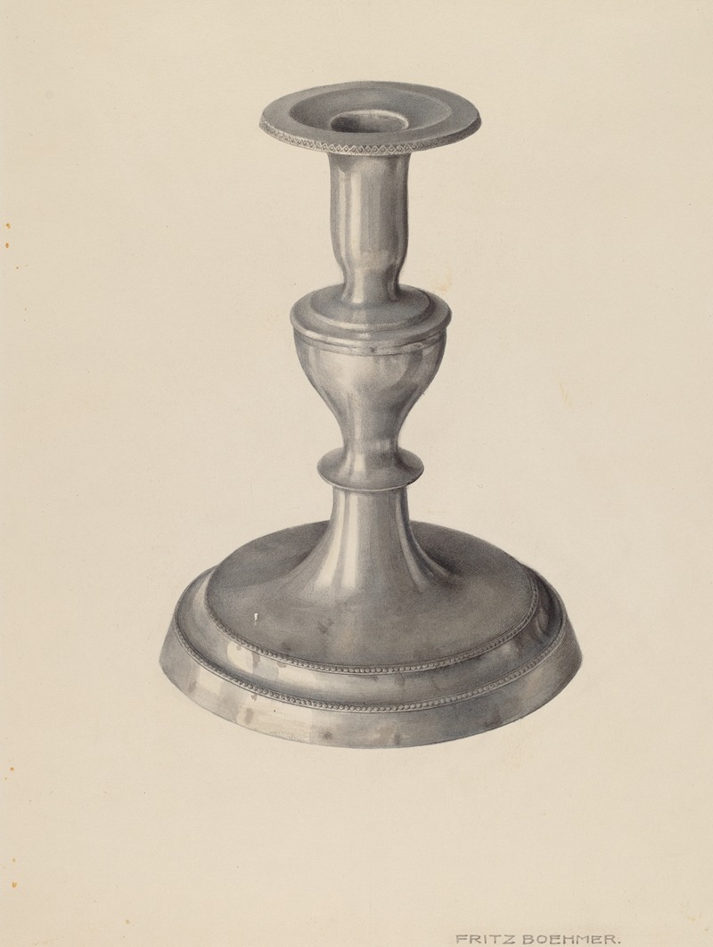 Fritz Boehmer - Candlestick