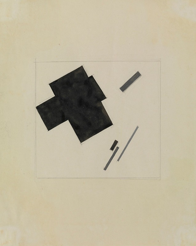 Kazimir Malevich - Untitled (Suprematist Composition)