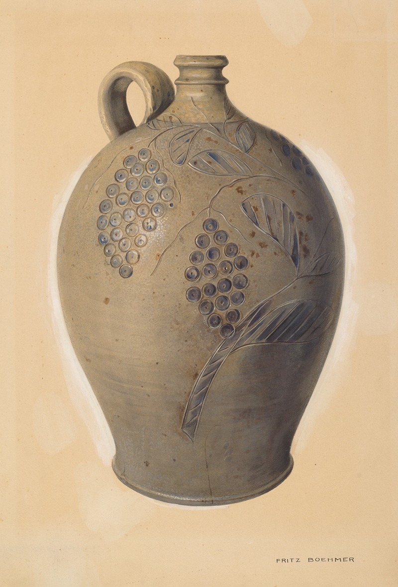 Fritz Boehmer - Wine Jug