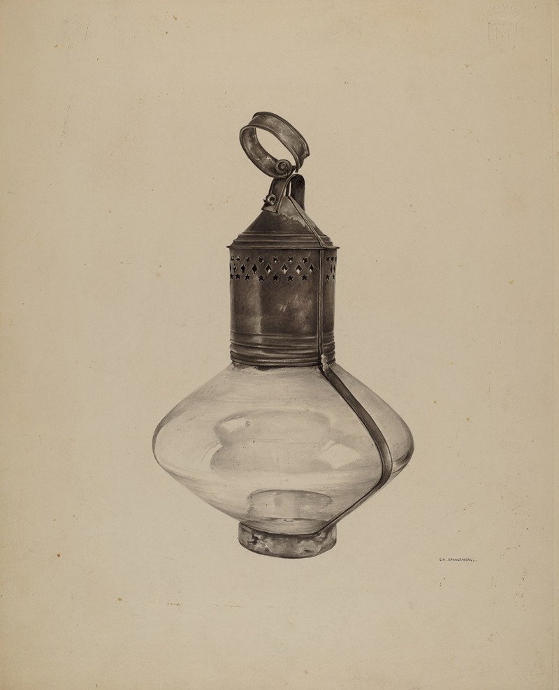 G.A. Spangenberg - Ship’s Lantern