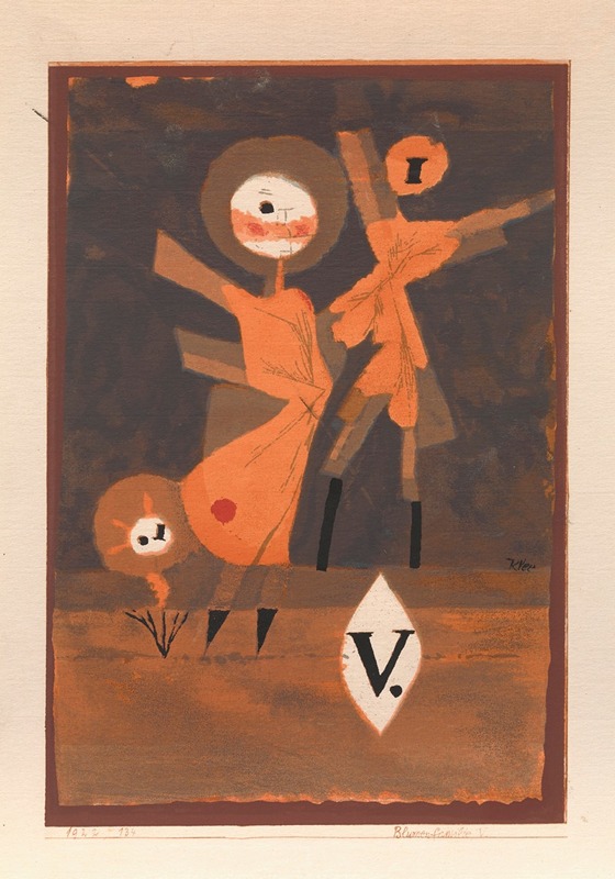 Paul Klee - Flower Family V.