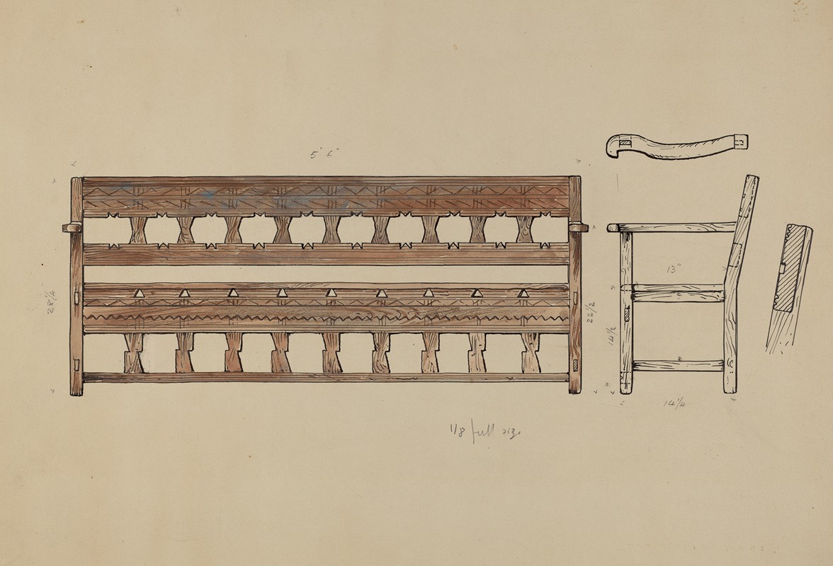 Geoffrey Holt - Mission Bench