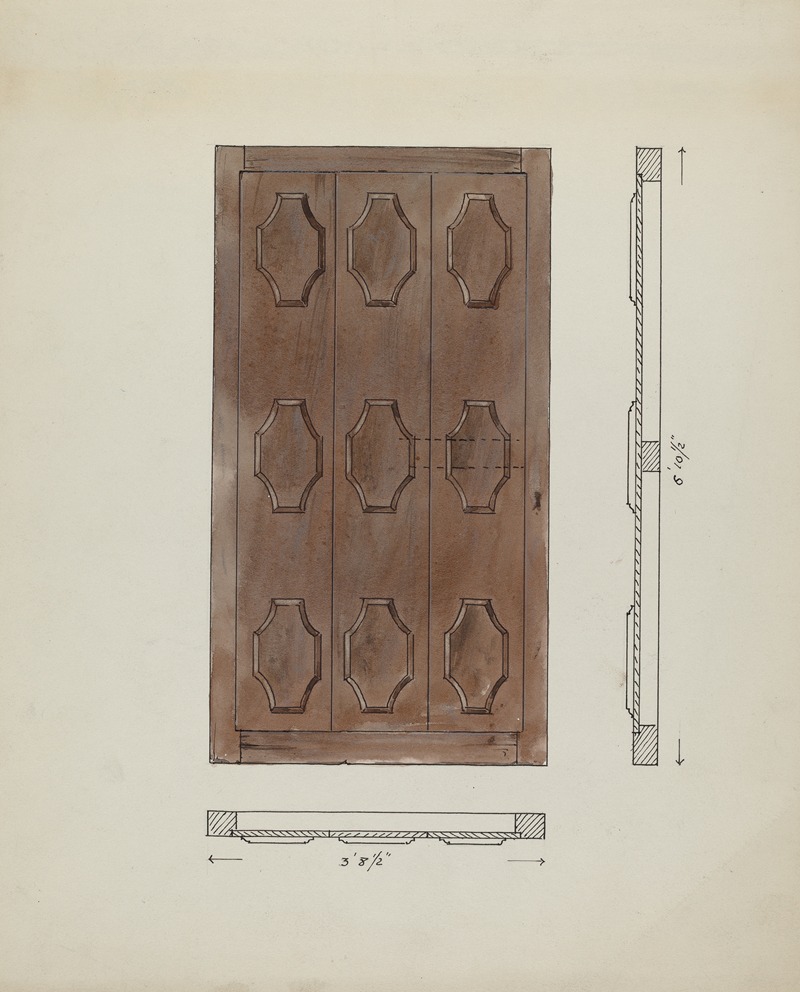 Geoffrey Holt - Sacristy Door